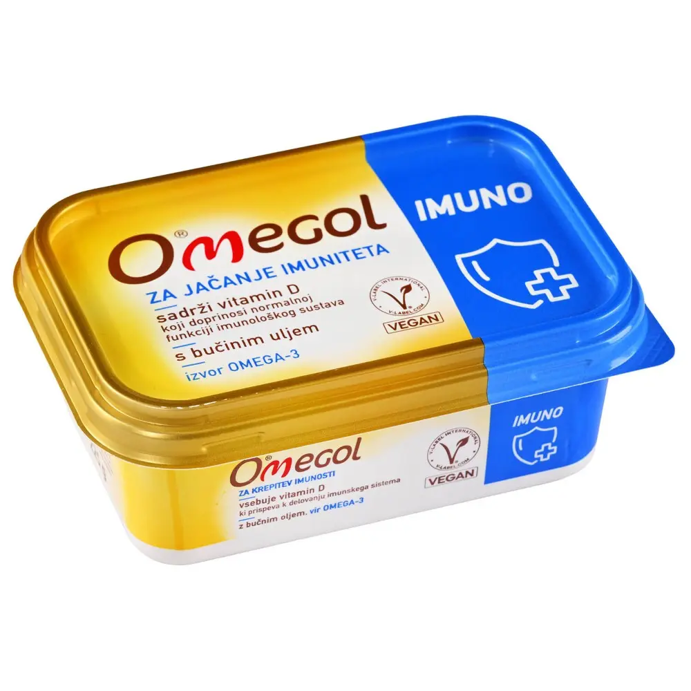 Omegol immuno margarin 225 g Akcija u trgovini Bakmaz