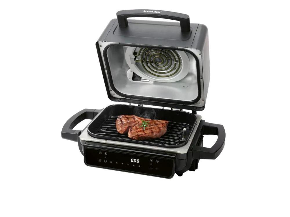 Silvercrest Kitchen Tools Friteza na vrući zrak/roštilj Komad - Akcija u trgovini Lidl