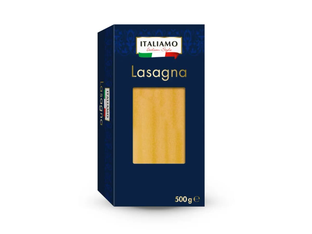 Italiamo listovi za lasagne 500 g Akcija u trgovini Lidl