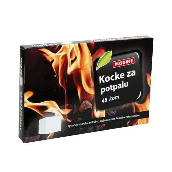 Plodine Kocke za potpalu 48 komada Akcija u trgovini Plodine