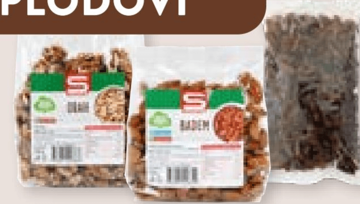 Orašasti plodovi ili sušena grožđica od 300 g do 500 g - Akcija u trgovini Spar