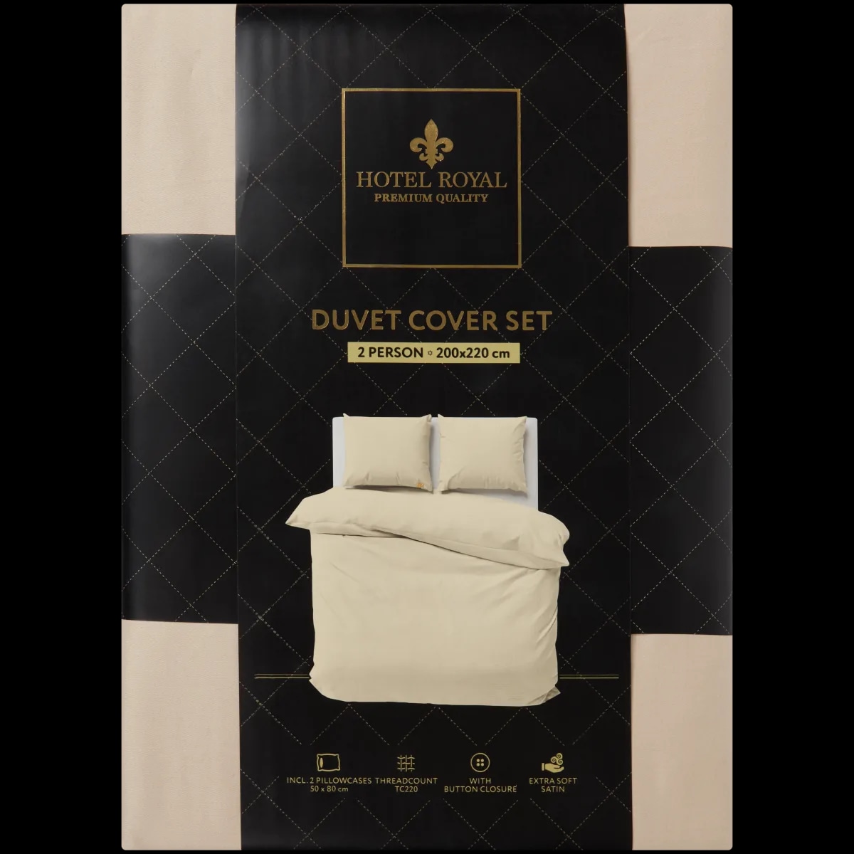 Hotel Royal Navlaka za poplun od satena 200 x 220 cm - Akcija u trgovini Action