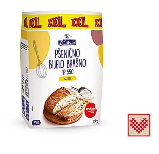 BELBAKE Pšenično bijelo brašno 1 kg Akcija u trgovini Lidl