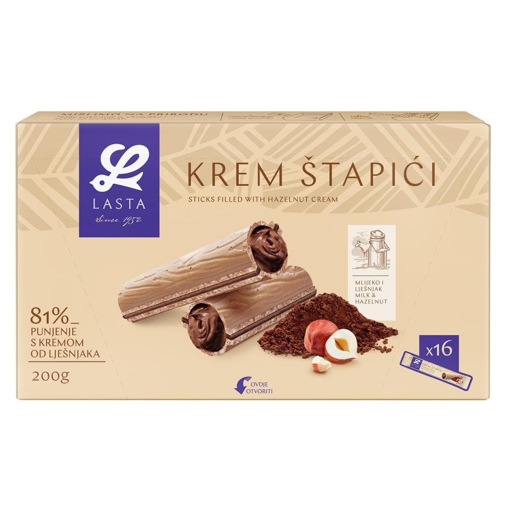 Lasta Krem štapić 200 g Akcija u trgovini Ribola