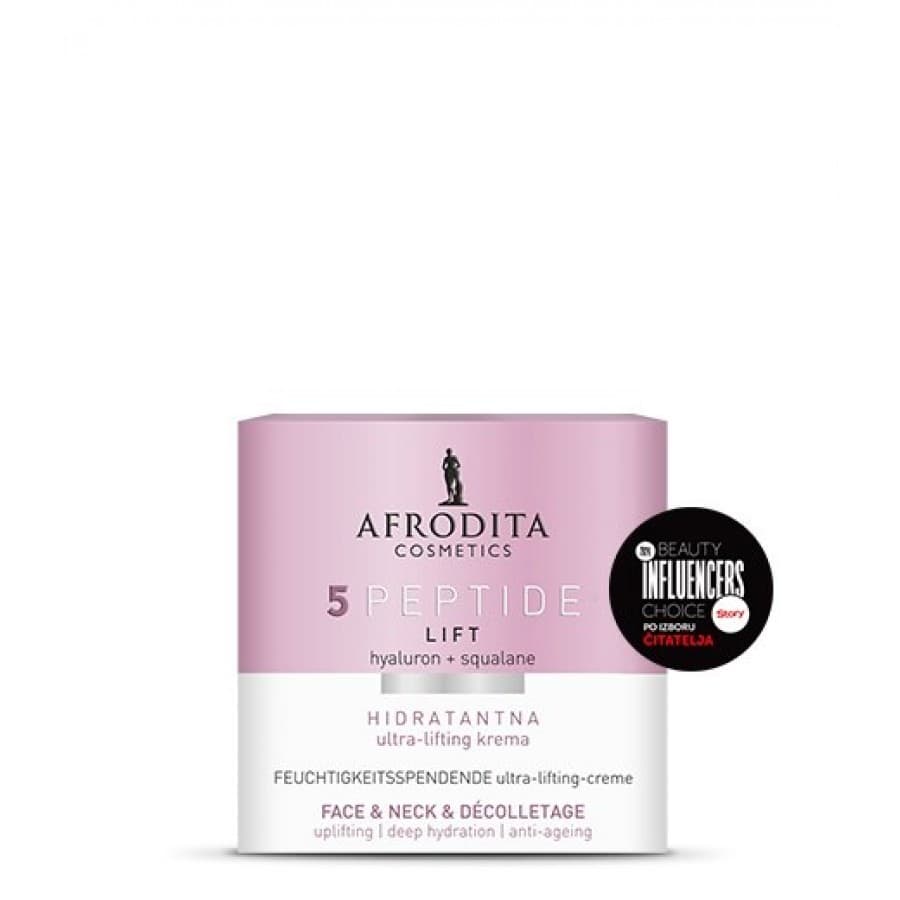 Afrodita 5 Peptide Lift Face & Neck & Decolletage Cream Akcija u trgovini Bipa