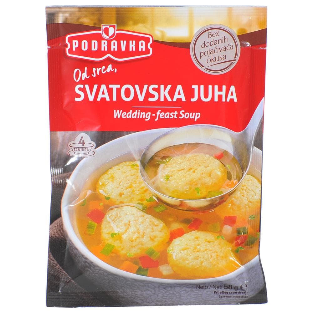 Podravka Svatovska juha 58 g Akcija u trgovini Bakmaz