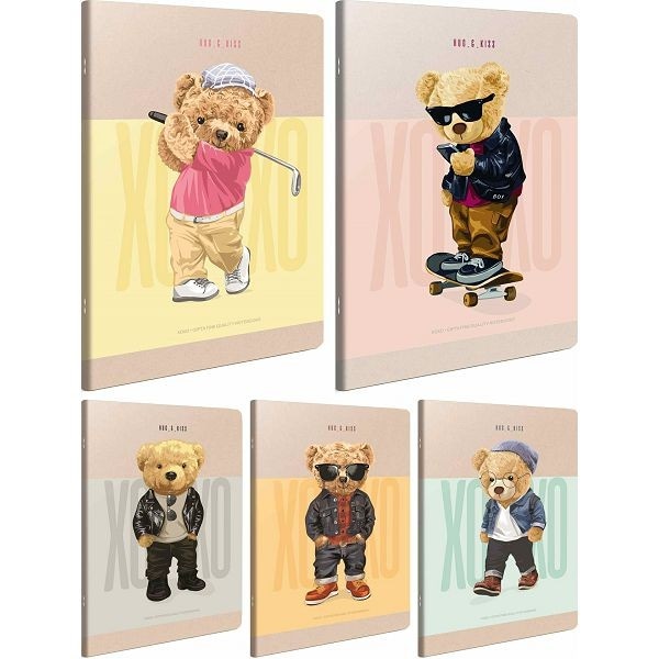 Bilježnica Teddy Bear A4, 40 listova Akcija u trgovini Interspar