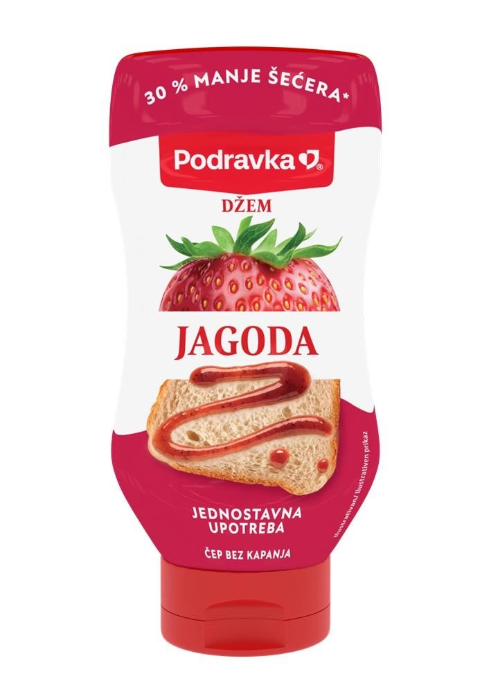 Podravka Džem Jagoda 580g Akcija u trgovini Žabac