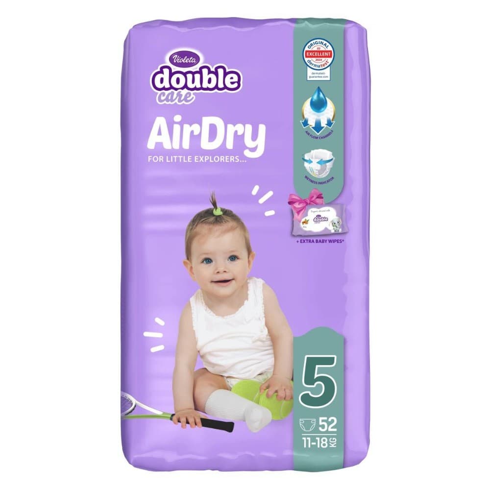 Violeta pelele AirDry Junior 5 52/1 Akcija u trgovini Konzum