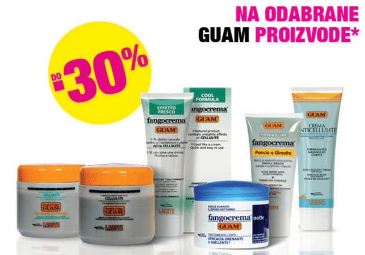 Odabrani Guam proizvodi - Akcija u trgovini Bipa