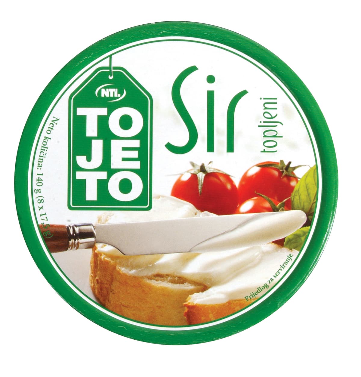 Sir topljeni 140 g ToJeTo Akcija u trgovini NTL