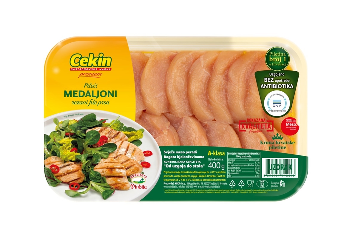Cekin Pileći medaljoni 400g Akcija u trgovini Konzum