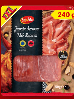 Sol&Mar Jamon Serrano reserva pršut