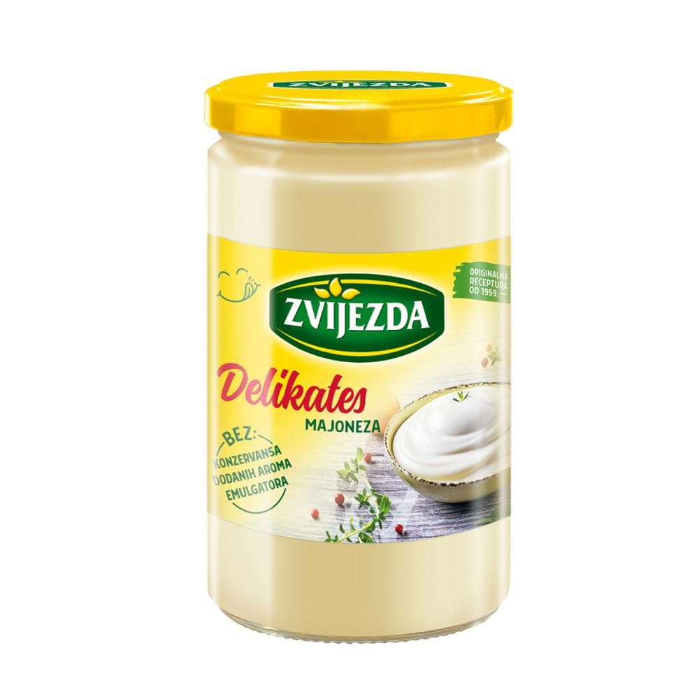 ZVIJEZDA Majoneza delikates 620 g Akcija u trgovini Plodine