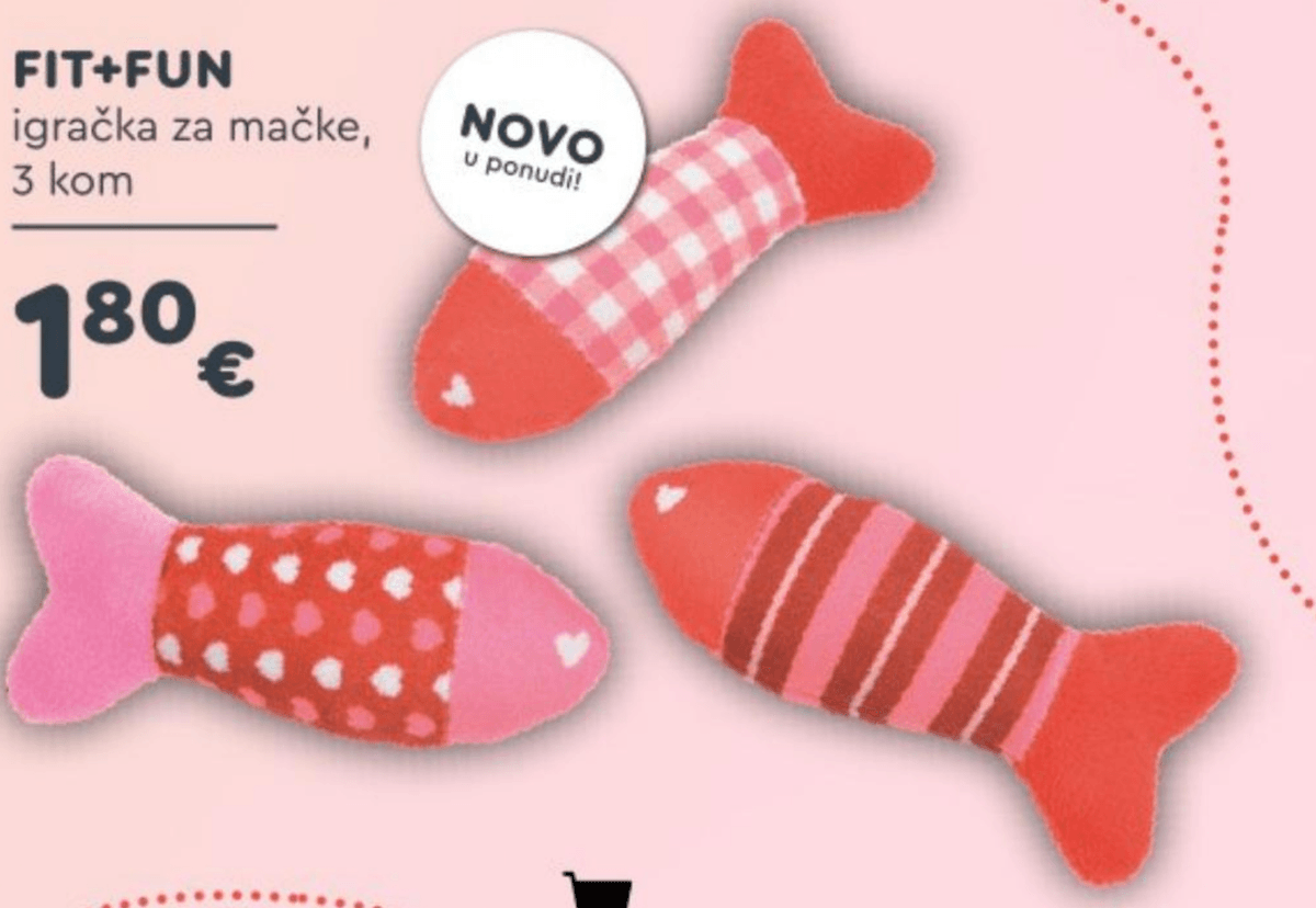 FIT+FUN igračka za mačke 3 kom - Akcija u trgovini Zoo City