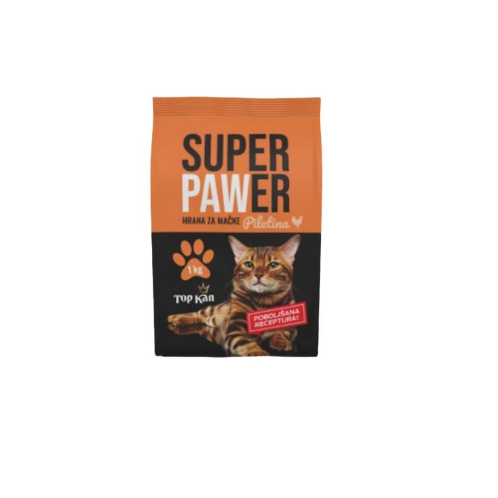 Super Pawer Hrana za mačke 1kg - Akcija u trgovini Pivac