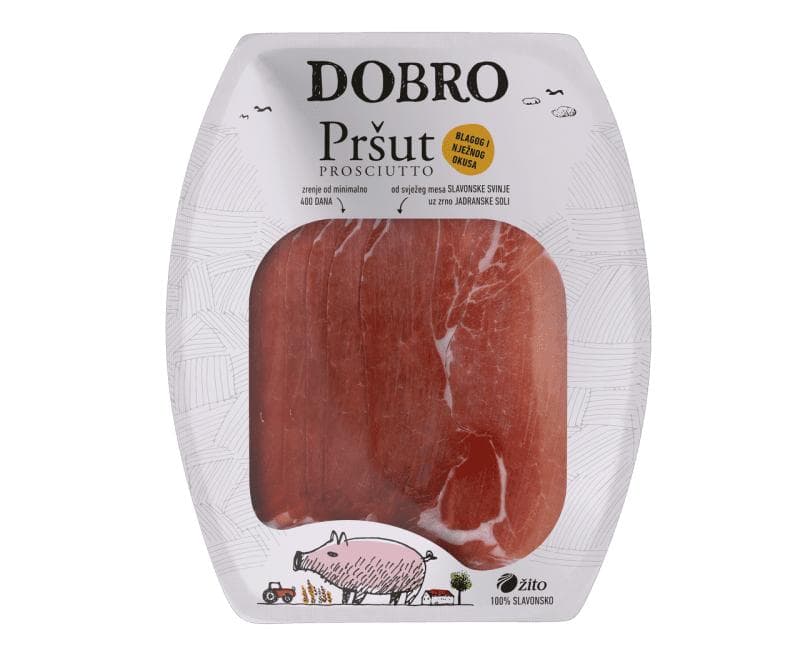 Pršut narezak Dobro 400 g Akcija u trgovini Interspar