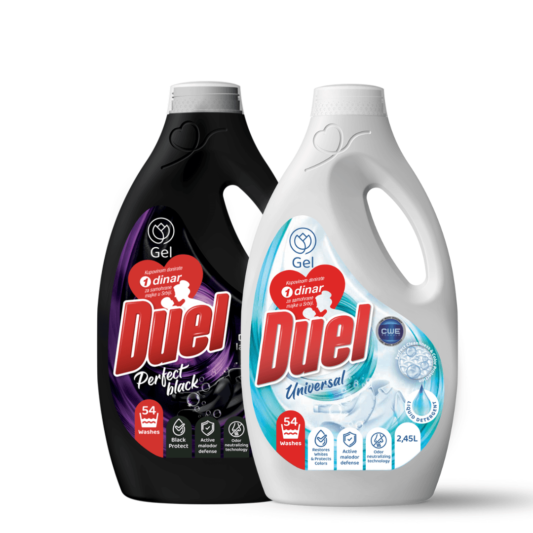 Duel Deterdžent za rublje tekući 2,45 l Akcija u trgovini Pivac
