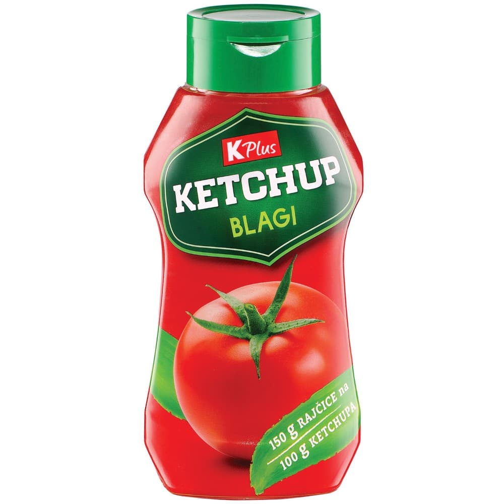K Plus ketchup 500 g Akcija u trgovini Konzum