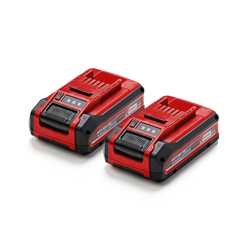 Set baterija PXC Plus Twinpack 2 x 4 Ah Einhell Akcija u trgovini Bauhaus