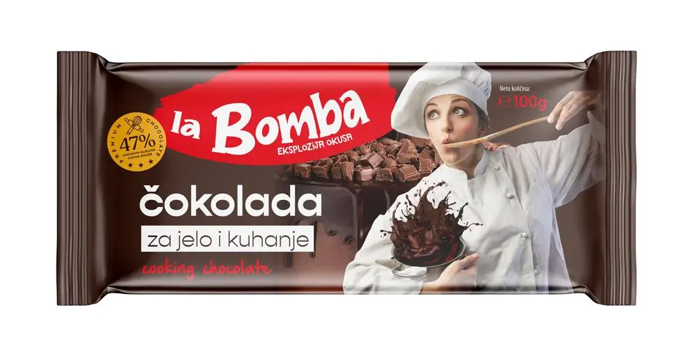 La Bomba Čokolada za jelo i kuhanje 200 g Akcija u trgovini Studenac