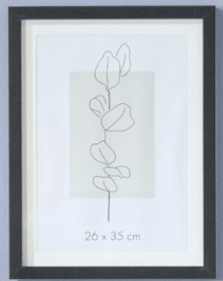 Okvir za slike 50 x 70 cm (unutarnji okvir 40 x 50 cm) - Akcija u trgovini Tedi