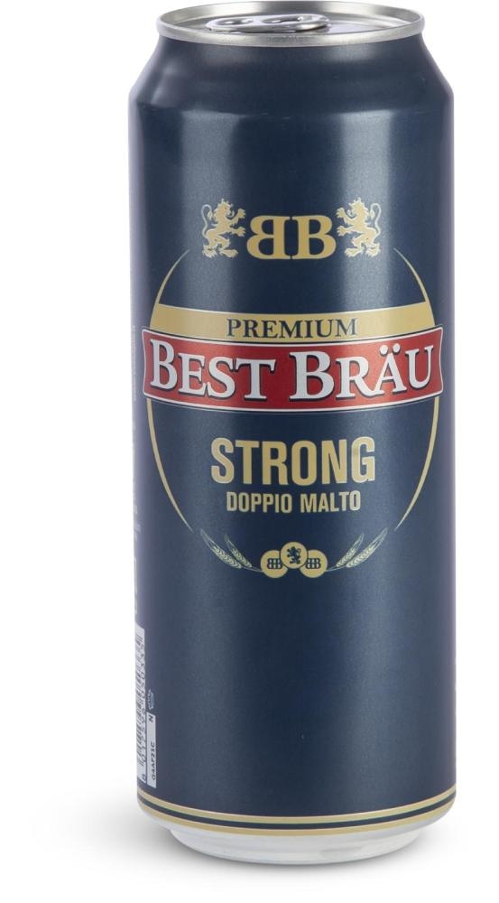 Pivo Premium Strong 500 ml Best Bräu - Akcija u trgovini Eurospin
