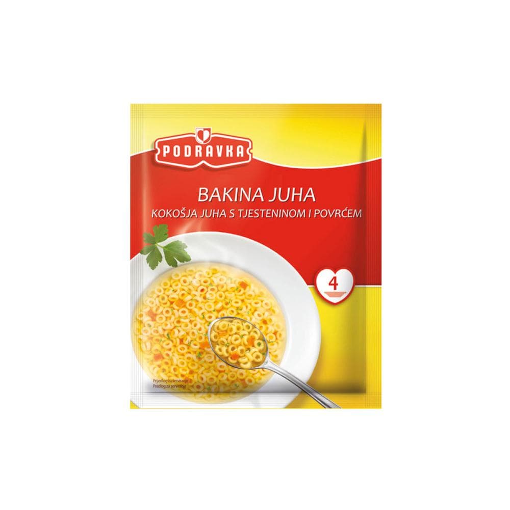 Podravka juha 46 g Akcija u trgovini Boso