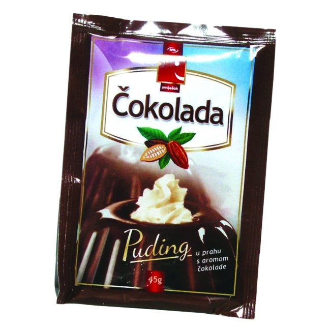 Puding čokolada 45 g Smiješak - Akcija u trgovini NTL