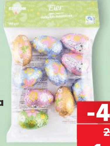 Čokoladna jaja uskrsna 100 g - Akcija u trgovini Kaufland