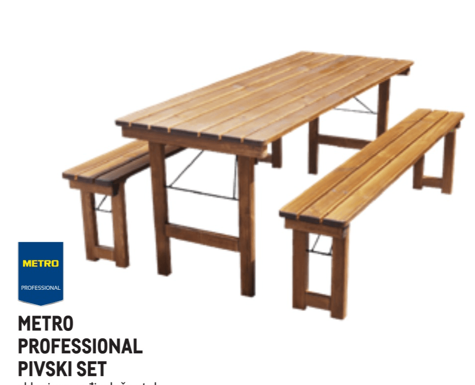 METRO PROFESSIONAL PIVSKI SET - Akcija u trgovini Metro