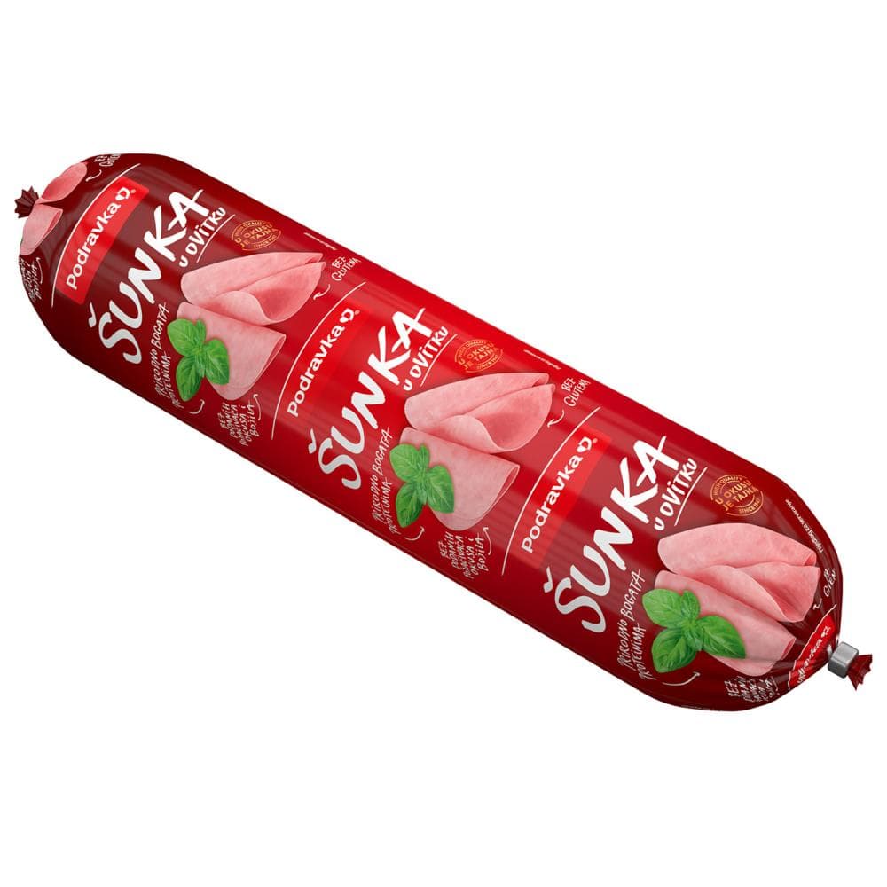Šunka u ovitku Podravka Akcija u trgovini Bakmaz