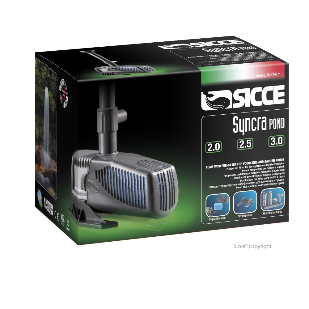 Sicce Syncrapond 3.0 Pump 2700 l/h - Akcija u trgovini Pet Home