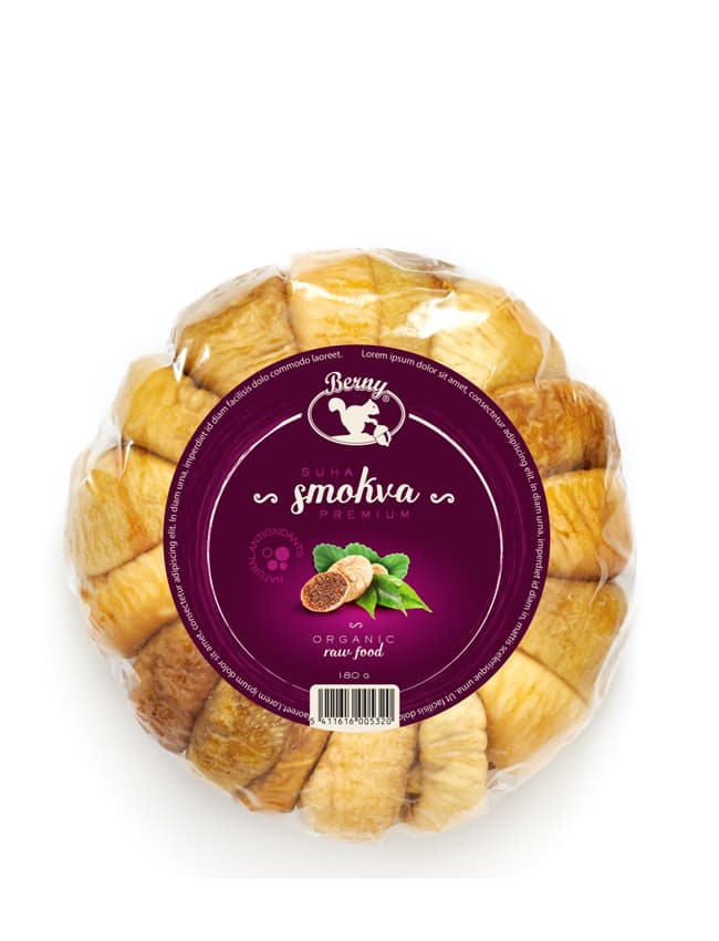 Berny Suha smokva 180g Akcija u trgovini Pivac