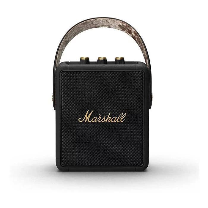 Marshall Stockwell II Black & Brass prijenosni zvučnik Akcija u trgovini Vacom