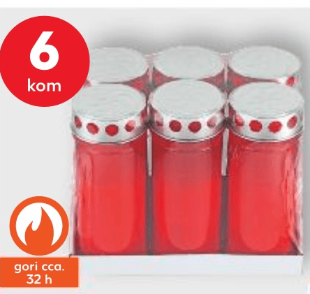 Nadgrobni lampion 6x200 g - Akcija u trgovini Kaufland