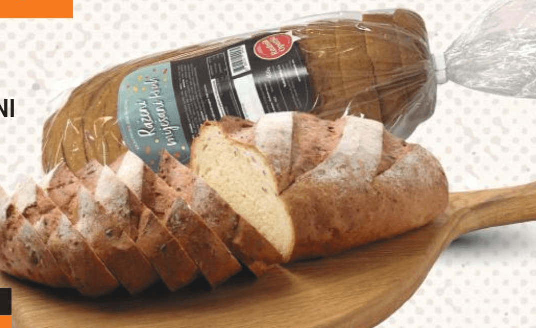 Miješani raženi kruh 400 g - Akcija u trgovini Plodine