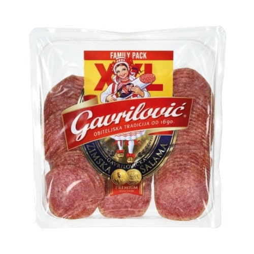 Gavrilović zimska salama 250 g Akcija u trgovini Spar