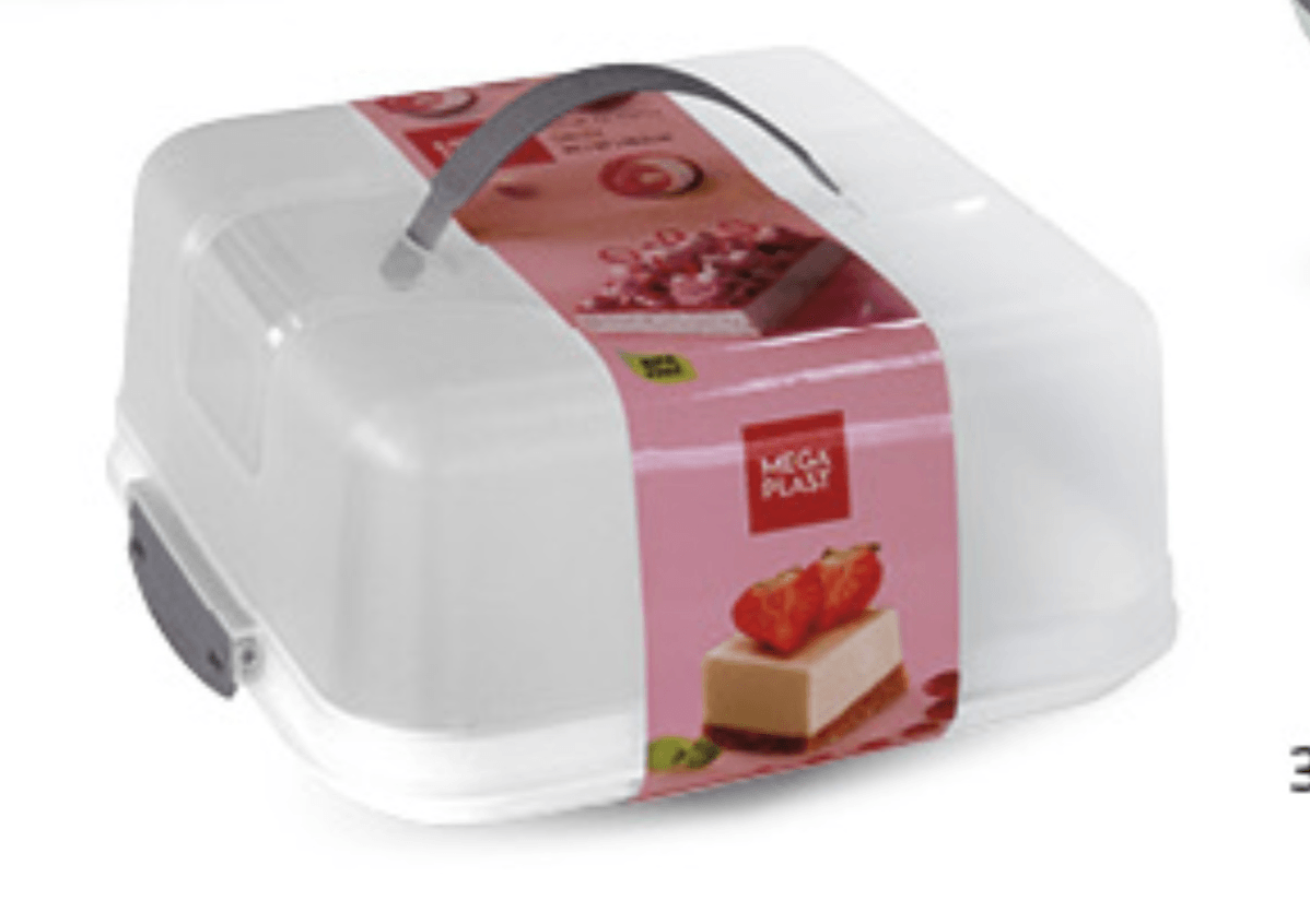 Mega Plast kutija za tortu - Akcija u trgovini Konzum