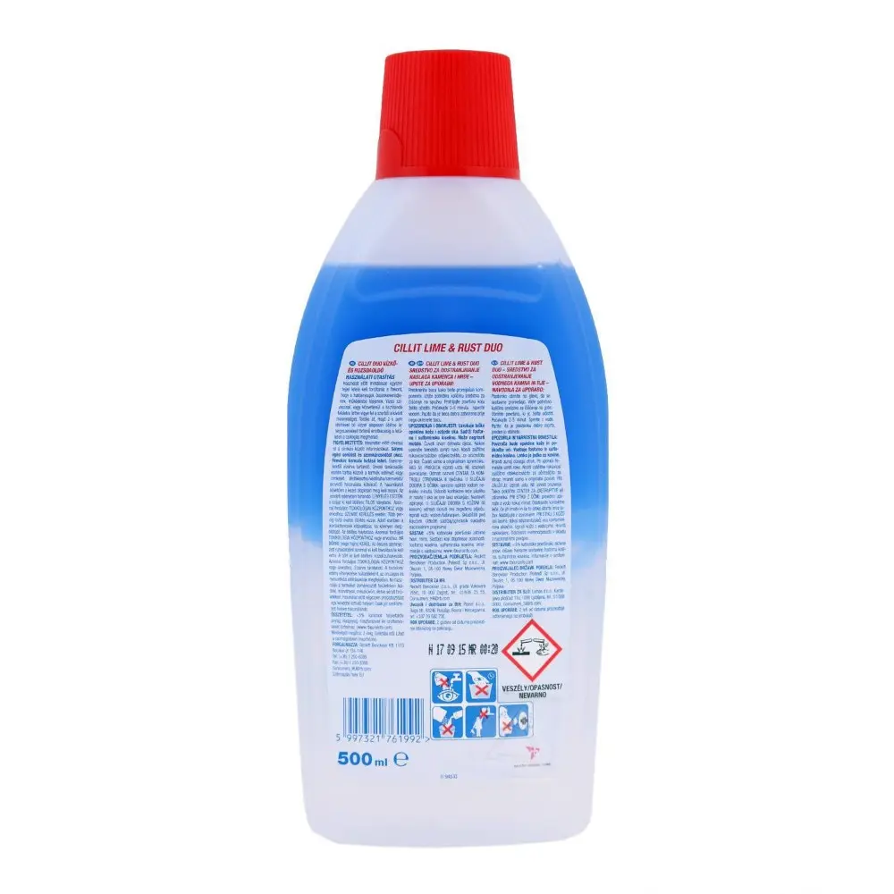 Cillit Sredstvo za čišćenje kamenca i hrđe 450, 500 ml Akcija u trgovini Bipa
