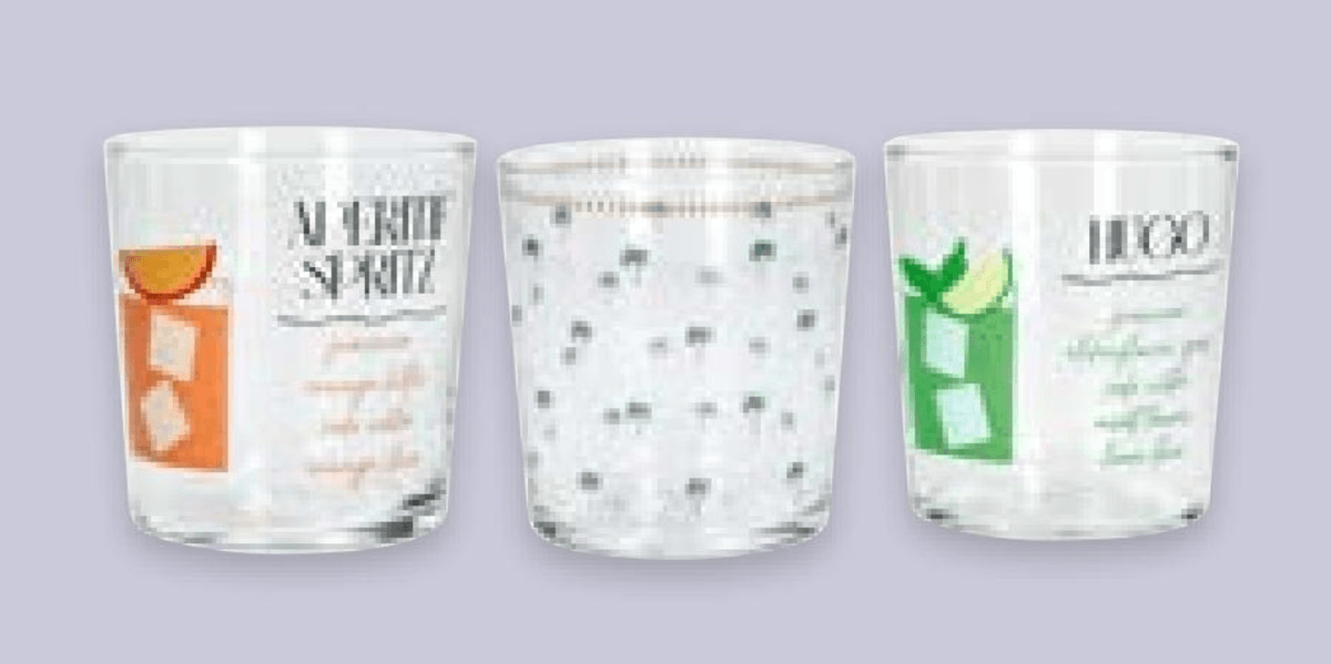 Staklena čaša Haiti, Hugo ili Aperitif Spritz 1 kom - Akcija u trgovini Spar