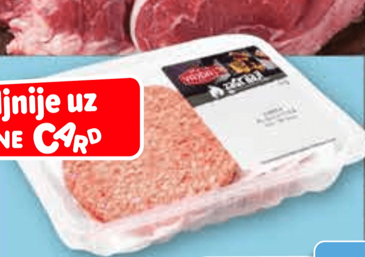 VAJDA Svježa juneća pljeskavica s lukom 450 g - Akcija u trgovini Plodine