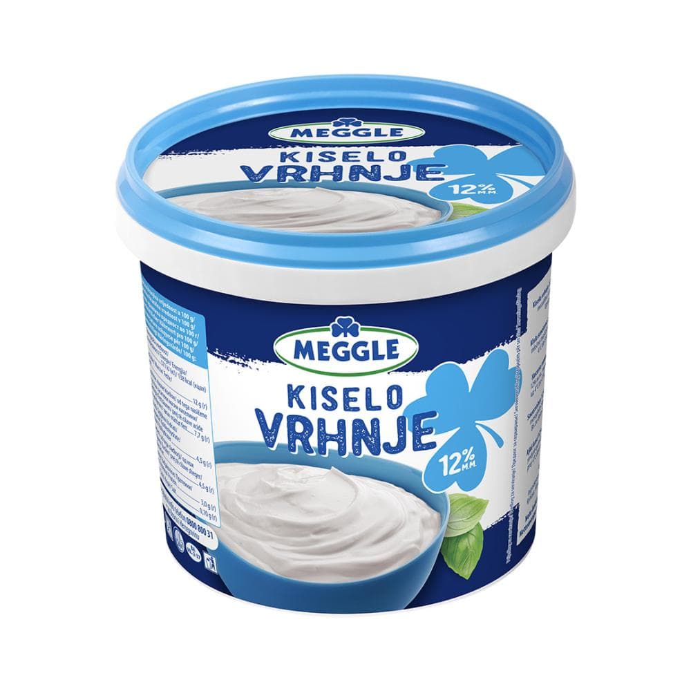 Meggle kiselo vrhnje 850 g Akcija u trgovini Pivac