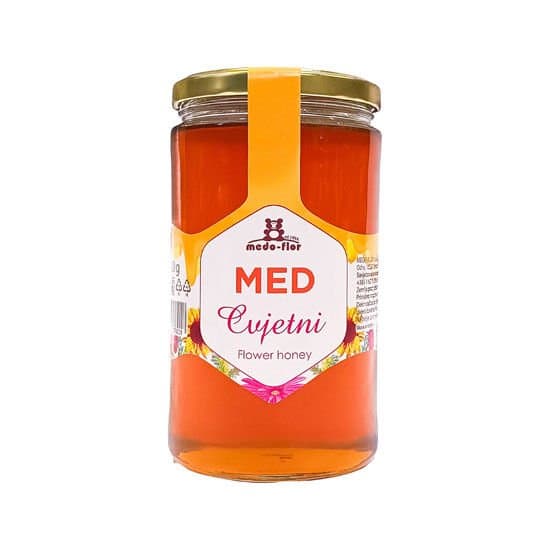 Medo flor cvjetni med 900 g Akcija u trgovini Plodine