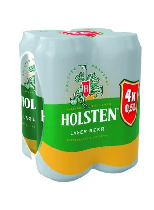 Holsten pivo svijetlo 4% alk. 2 L (4 x 500 ml) Akcija u trgovini NTL