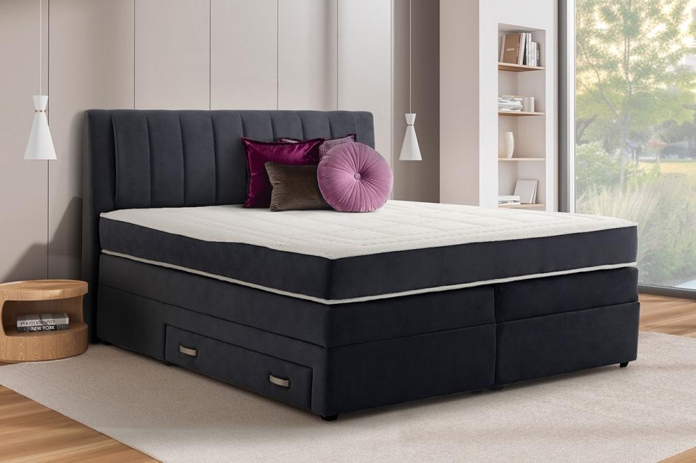 Boxspring krevet ROSE 160x200cm - Akcija u trgovini Harvey Norman