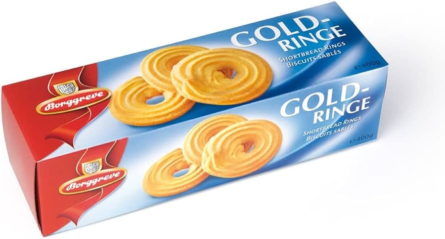Keksi Gold Ringe 400 g Borggreve - Akcija u trgovini Eurospin