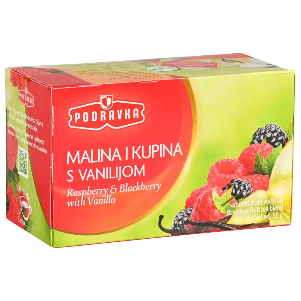 Čajevi voćni Podravka 40 g, 50 g - Akcija u trgovini KTC