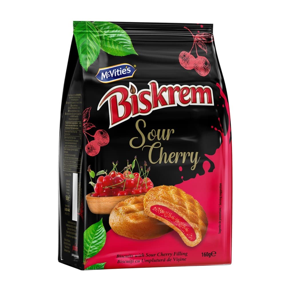 McVitie's Biskrem cherry keks 160 g Akcija u trgovini Bakmaz