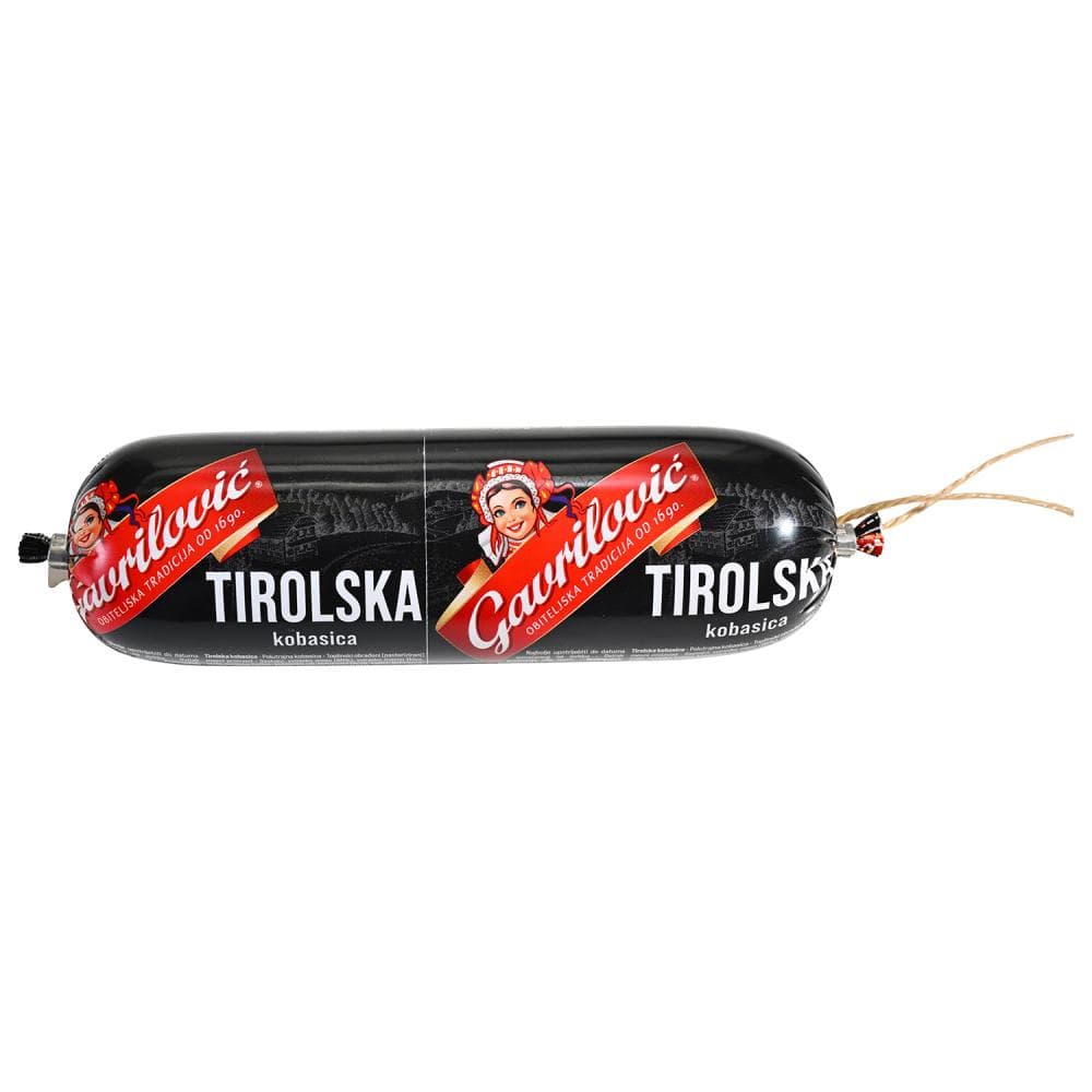 Kobasica Gavrilović Tirolska 350 g Akcija u trgovini Boso
